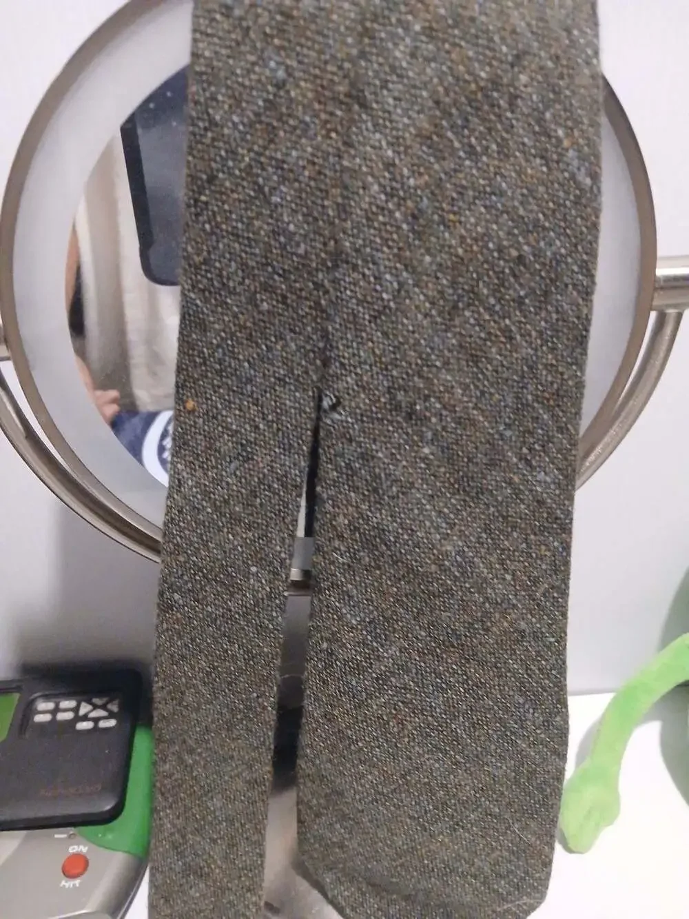 John Molloy Donegal Tweed Tie Pure New Wool Made In Ireland